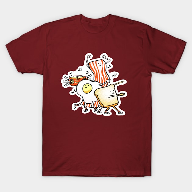 Break fast Dance T-Shirt by bnash1001